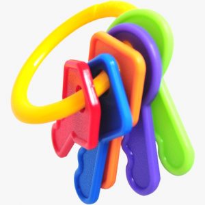 Mordedera Baby Keys Nuby Llaves para Bebé 3+ Meses Libre de BPA