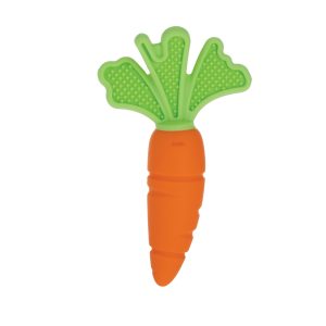 Mordedera para Bebé de Silicón en Forma de Zanahoria Nuby | Libre de BPA